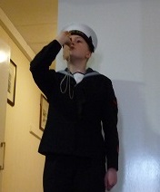 Annual Dinner 2017 Sea Cadet Rosie French 'Pipes the Still'