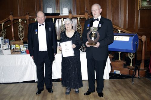 S/m's Pete & Ben - Jacqui Ward Trophy presentation