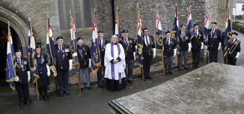 Sunday morning Church with Standards