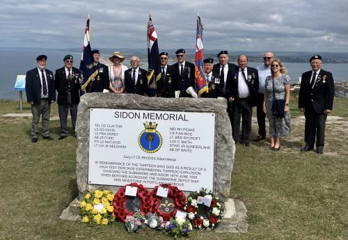 HMS Sidon Memorial Service 2025